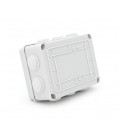 Коробка распределительная наружная YOSO 150x110x70 IP65 цвет белый, 10 отверстий, соски в комплекте, BOX, Q100