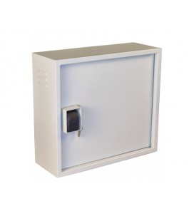 Антивандальный шкаф VAGOS Lite Super Antilom 19' 3U - 0.8мм (550х500x220) дверь - скрытые петли, замок - крабовый, 8отв. 22мм