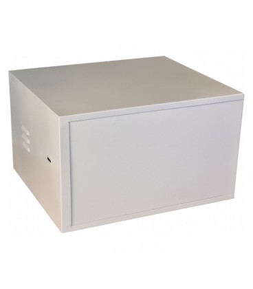 Антивандальный шкаф VAGOS Lite 19' 7U - 0.8мм (520х320x450) дверь пенал, замок - сувальдный, 6отв. 22мм