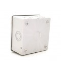 Коробка распределительная наружная PIPO P7 90х90х50 мм IP55, пластик, (РР) гладкостенная, белая, Q60
