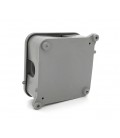 Коробка распределительная наружная PIPO Р30 110х110х60мм, IP54, пластик, (РР) 4 гермоввода, серая, Q50
