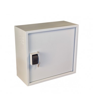 Антивандальный шкаф VAGOS Lite Super Antilom 19' 4U - 0.8мм (550х500x220) дверь - скрытые петли, замок - крабовый, 8отв. 22мм