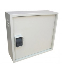 Антивандальный шкаф VAGOS Super Antilom 19' 4U - 1.5 (550х500x220) дверь - скрытые петли, замок - крабовый, 8отв. 22мм