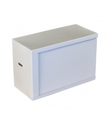 Антивандальный шкаф VAGOS Lite 300х200x140 (0,5мм) дверь пенал, замок - сувальдный, 4отв. 22мм