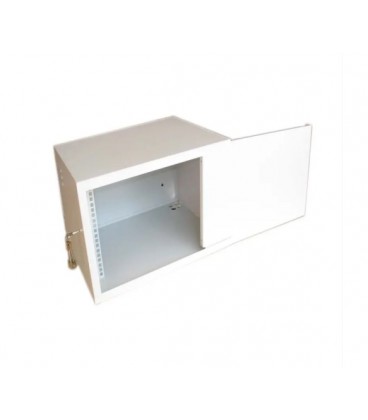 Антивандальный шкаф VAGOS 19' 9U - 1.5 (520х410x450) дверь пенал, замок - сувальдный, 6отв. 22мм