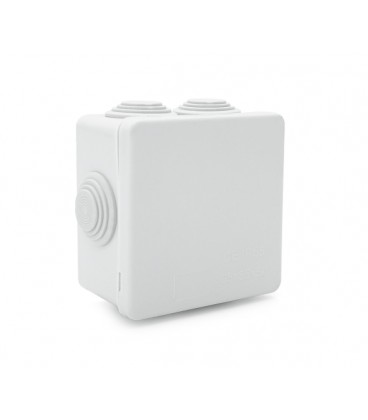 Коробка распределительная наружная YOSO Т40 85х85х50 IP55 цвет белый (85*85*50), Q200