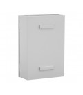 Гермобокс VAGOS 4U-С-IP54 (600х400x200) для крепления на опору, метал, IP54, дверь петельная, поворотный замок