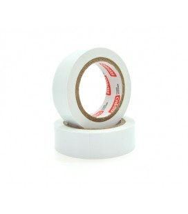 Изолента APRO 0,14мм*17мм*10м (белая), диапазон рабочих температур: от - 10°С до + 80°С, высокое качество!!! 10 шт. в упаковке, 