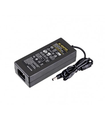 Импульсный адаптер питания 15В 6А (90Вт) штекер 5,5/2,5 + шнур питания, длина 0,9м