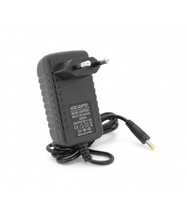 Импульсный адаптер питания Merlion 9В 2А (18Вт) штекер 4.0/1.7 длина 0,9м, Q250