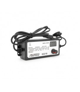 Адаптер питания NZX-31250 с регулировкой 3-12V 5A, штекер 5,5*2,5, LED - индикация