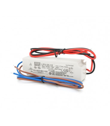 Импульсный блок питания герметичный Mean Well LPV-20-12 12В 1.67А (20Вт) IP67