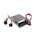 Перфорированный регулируемый блок питания для двигателя постоянного тока, DC:10-55V, AC: 12V 0-100A