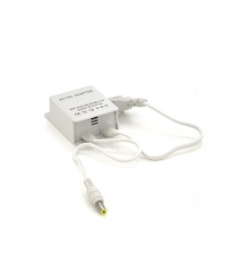 Импульсный адаптер питания 12В 2А (24Вт) штекер 5.5/2.5, Plastic Box Mini, IP40, В90/Ш50/Г30мм, крепление Q200