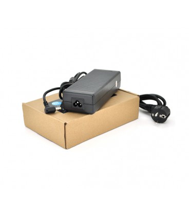 Блок питания MERLION для ноутбукa HP 19V 6.3A (120 Вт) штекер 5.5*2.5мм, длина 0,9м + кабель питания