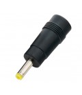 Переходник DC 5.5x2.1mm (мама) - 4.0х1.7mm (папа) Yellow