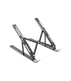 Подставка под ноутбук/планшет SG-002 складная/трансформер, до 17', алюминий, цвет черный, чехол, 240*190*150 мм, 0,288 кг