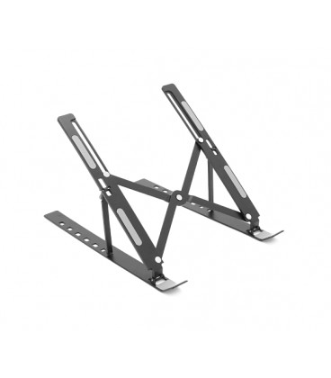 Подставка под ноутбук/планшет SG-002 складная/трансформер, до 17', алюминий, цвет черный, чехол, 240*190*150 мм, 0,288 кг