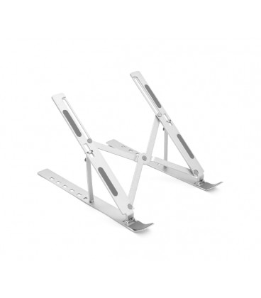 Подставка под ноутбук/планшет SG-002 складная/трансформер, до 17', алюминий, цвет серебро, чехол, 240*190*150 мм, 0,288 кг