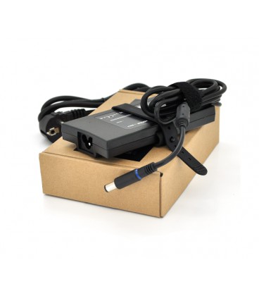 Блок питания MERLION для ноутбука DELL SLIM 19.5V 4.62A (90 Вт) штекер 7.4*5.0 мм, длина 0,9м + кабель питания