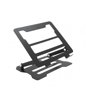 Подставка под ноутбук/планшет L018(стандарт) складная, до 17', алюминий, цвет черный, 245*225*30 мм, 1,5 кг