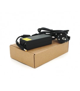 Блок питания MERLION для ноутбукa HP 18.5V 3.5A (65 Вт) штекер 4,8*1,7мм, длина 0,9м + кабель питания