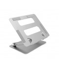 Подставка под ноутбук/планшет L303 складная, до 17', алюминий, цвет серый, 265*218*50 мм, 0,75 кг