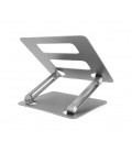 Подставка под ноутбук/планшет L303 складная, до 17', алюминий, цвет серый, 265*218*50 мм, 0,75 кг