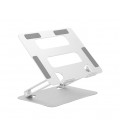 Подставка под ноутбук/планшет L303 складная, до 17', алюминий, цвет серебро, 265*218*50 мм, 0,75 кг