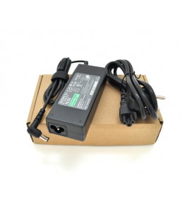 Блок питания MERLION для ноутбука SONY 19.5V 4.7A (90 Вт) штекер 6.5*4.4мм, длина 0,9м + кабель питания