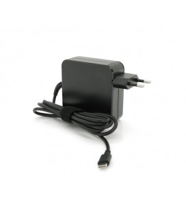 Блок питания MERLION NEW для ноутбука LENOVO 65W штекер Type-C, длина 0,9м + кабель питания