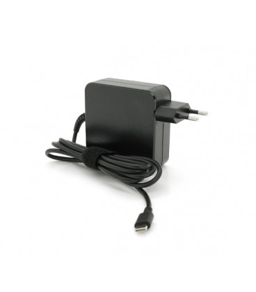 Блок питания MERLION NEW для ноутбука LENOVO 65W штекер Type-C, длина 0,9м + кабель питания