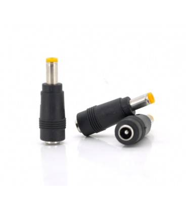 Переходник DC 5.5x2.1mm (мама) - 5,5х2,5mm (папа) Black