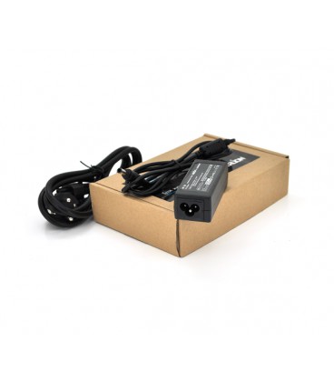 Блок питания MERLION для ноутбука SAMSUNG 19V 2.1A (40 Вт)штекер 5.5.*3,0 мм, длина 0.9м + кабель питания