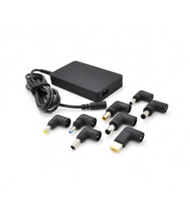 Универсальный БП 90W, корпус - пластмасса, ручная регулировка, 12 Г-образных разъемов, BOX