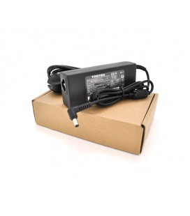 Блок питания MERLION для ноутбука TOSHIBA 19V 3.95A (75 Вт) штекер 5.5*2.5мм, длина 0,9м + кабель питания