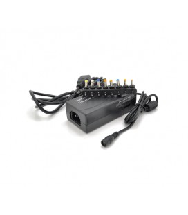 Универсальный БП LDAC-70W, 70W, корпус - пластмасса, ручная регулировка, 8 Г-образных разъемов, BOX