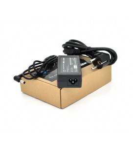 Блок питания MERLION для ноутбука TOSHIBA 19V 3.42A (65 Вт) штекер 5.5*2.5 мм, длина 0,9 м + кабель питания