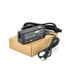 Блок питания MERLION для ноутбука LENOVO 20V 3,25A (65 Вт) штекер FOR YOGA , длина 0,9м + кабель питания