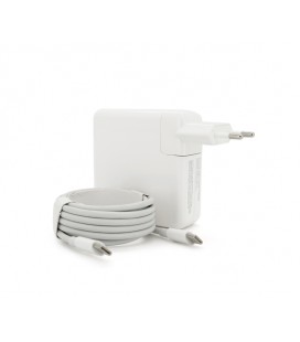 Блок питания MERLION для ноутбука Apple MacBook USB-C 20.3V 4.8A (96 Вт)