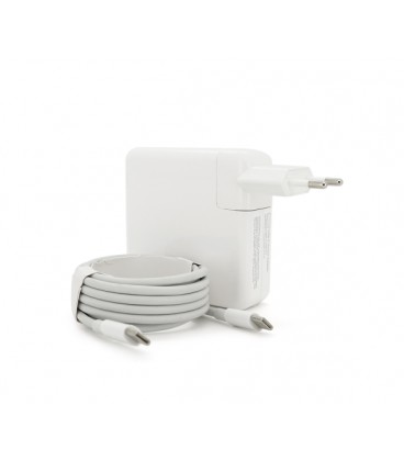 Блок питания MERLION для ноутбука Apple MacBook USB-C 20.3V 4.8A (96 Вт)