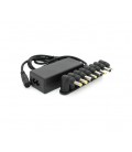 Универсальный БП 40W, корпус - пластмасса, 8 Г-образных разъемов блистер