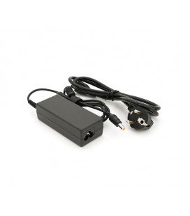 Блок питания MERLION для ноутбука LG 19V 2.1A (40 Вт) штекер 6,5*4,4мм, длина 0,9м + кабель питания