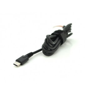 Кабель Type-C, длина 1,5м, прямой штекер, под пайку