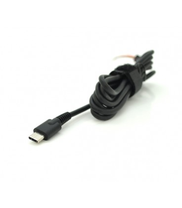 Кабель Type-C, длина 1,5м, прямой штекер, под пайку