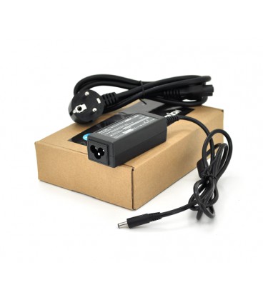 Блок питания MERLION для ноутбука DELL 19.5V 2.31A (45 Вт) штекер 4.5*3.0 мм, длина 0,9м + кабель питания