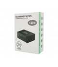 Зарядная станция V-118H мощностью 140W, Output: 2USB+4Type-C, DC:5V/3, 9V/3A,12V/3A, 15V/3A, 20V/5A, Black