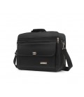 Сумка для ноутбука,17 дюймов, 4 отделения, 38х13х28 Black