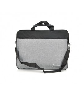 Сумка для ноутбука Ritar 17' джинсовая ткань, Gray-black, Q65