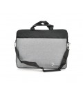 Сумка для ноутбука Ritar 17' джинсовая ткань, Gray-black, Q65